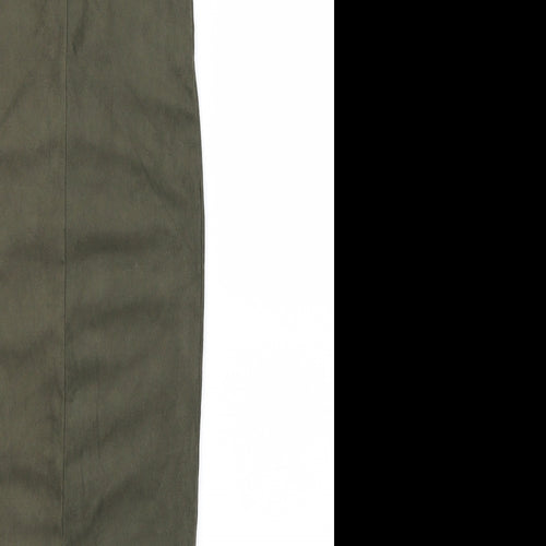 Atmosphere Womens Green  Velvet Bodycon  Size 4