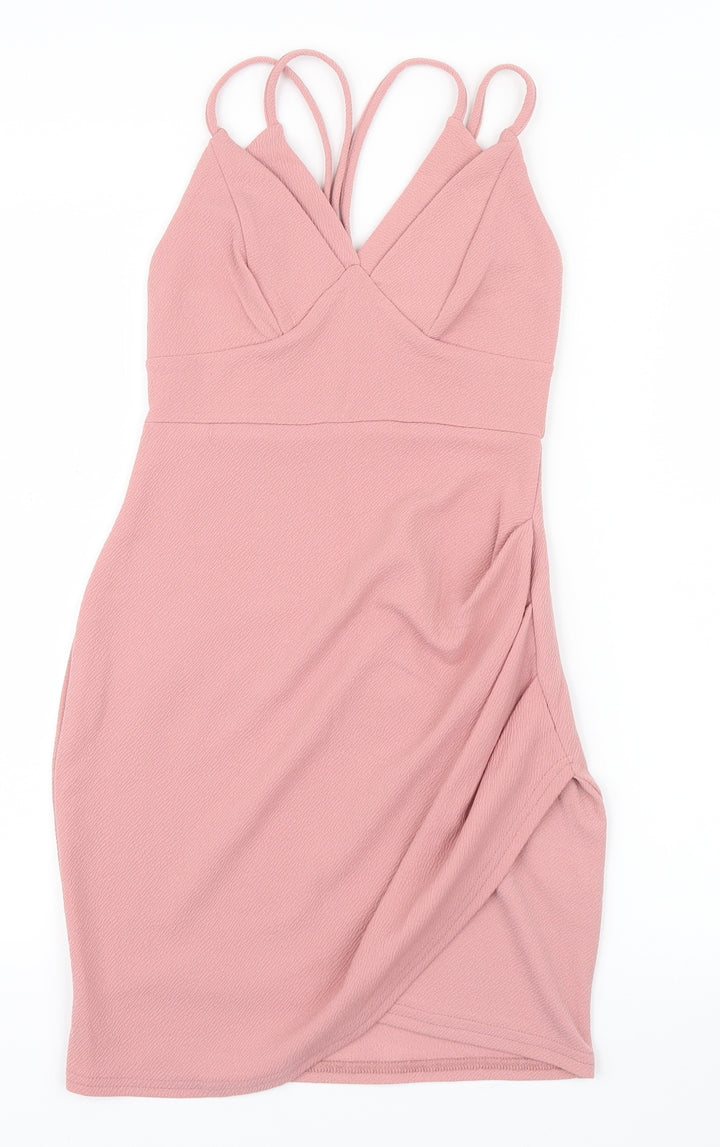 Select Womens Pink Bodycon Size 6