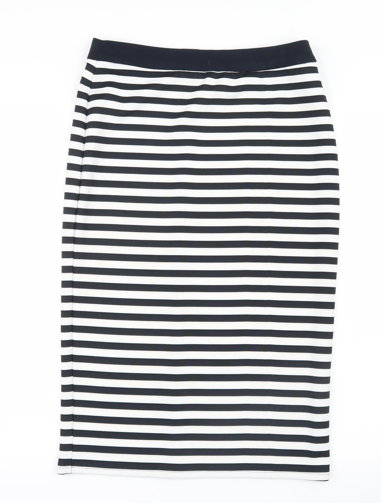 Marks and Spencer Womens Blue Striped  Straight & Pencil Skirt Size 10