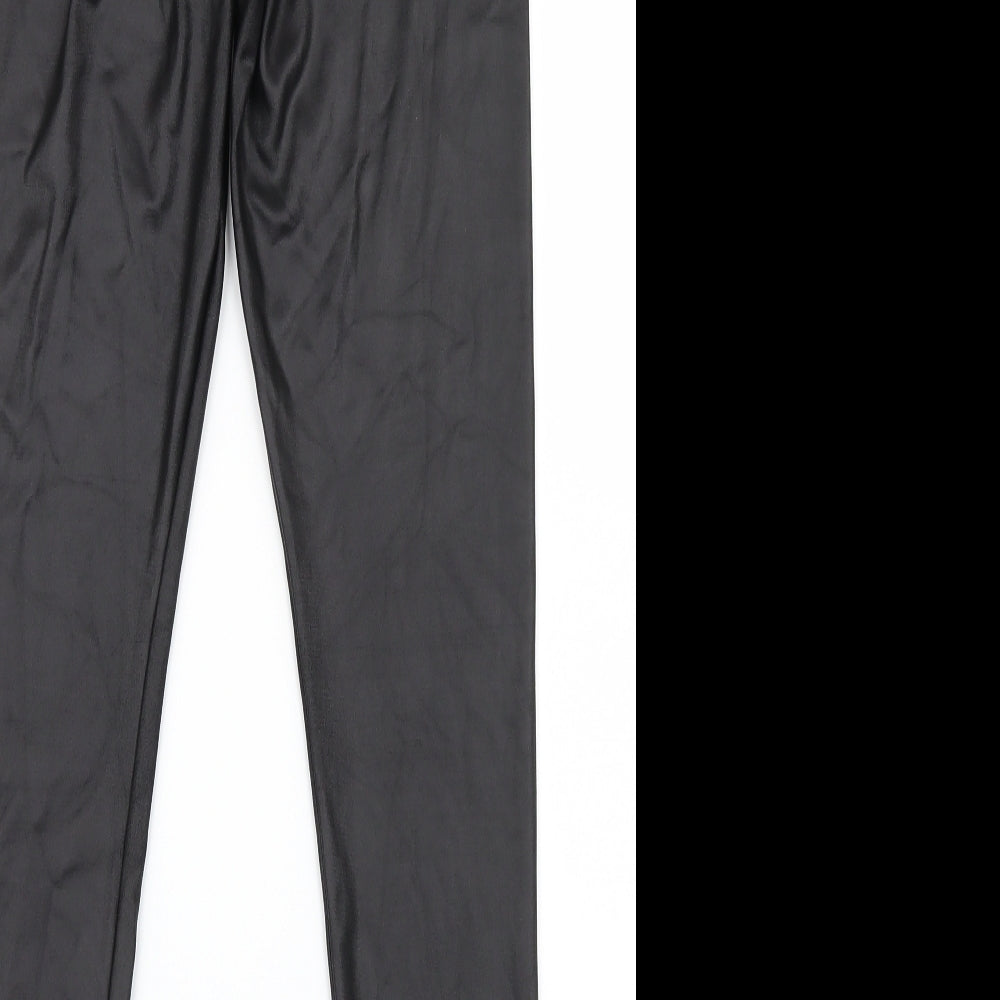 H&M Womens Black   Carrot Leggings Size 6 L28.5 in