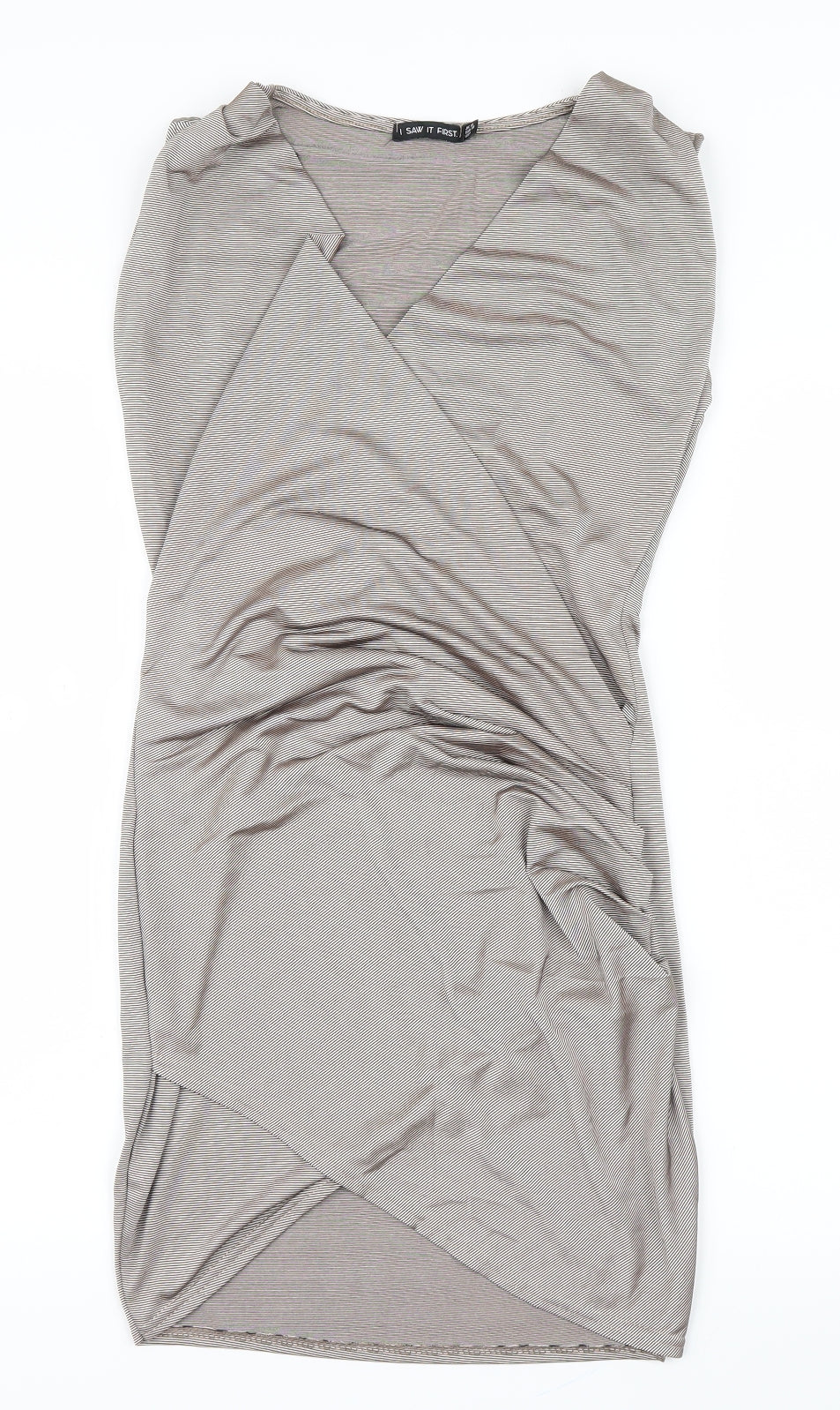 I SAW IT FIRST Womens Beige   Bodycon  Size 10