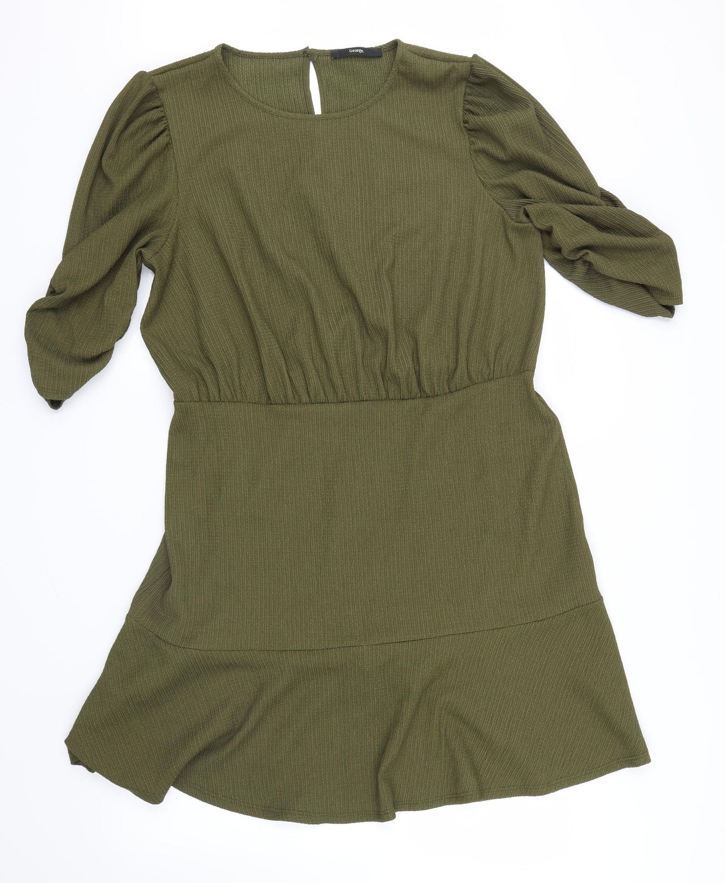 George Womens Green   Shirt Dress  Size 18