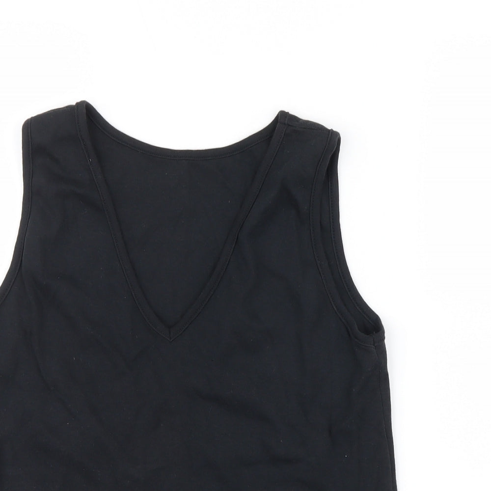 BHS Womens Black   Basic Tank Size 10