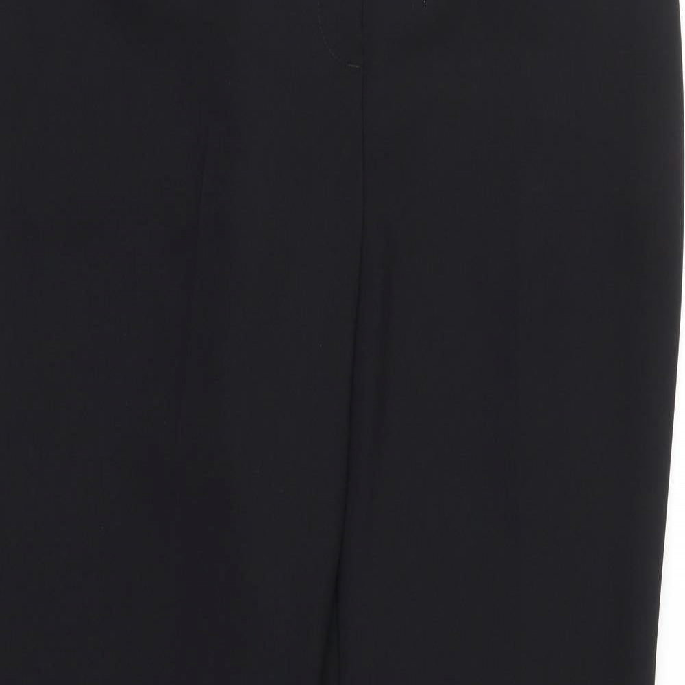 George Womens Black   Trousers  Size 14 L31 in