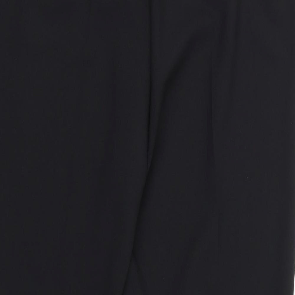 George Womens Black   Trousers  Size 14 L31 in