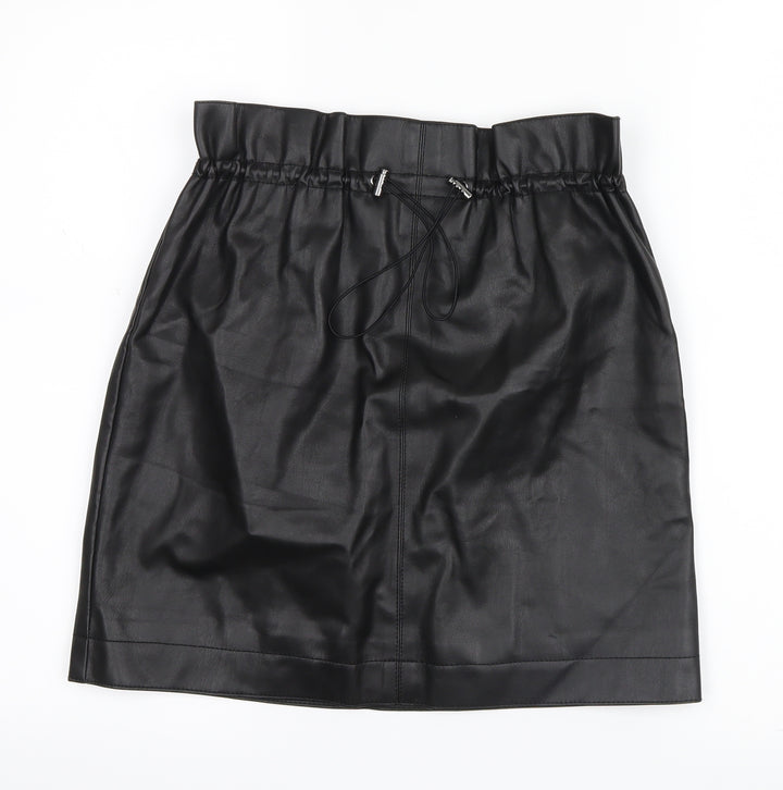 H&M Womens Black Straight & Pencil Skirt Size 8