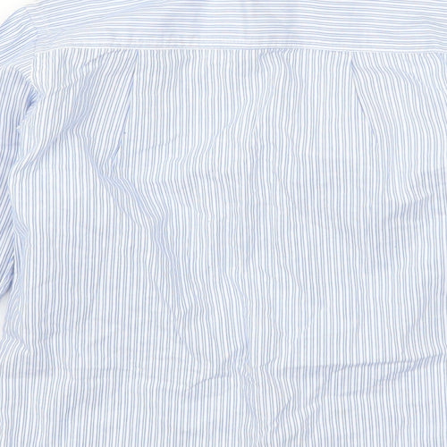 Cool Club Boys Blue Striped  Basic Button-Up Size 5 Years