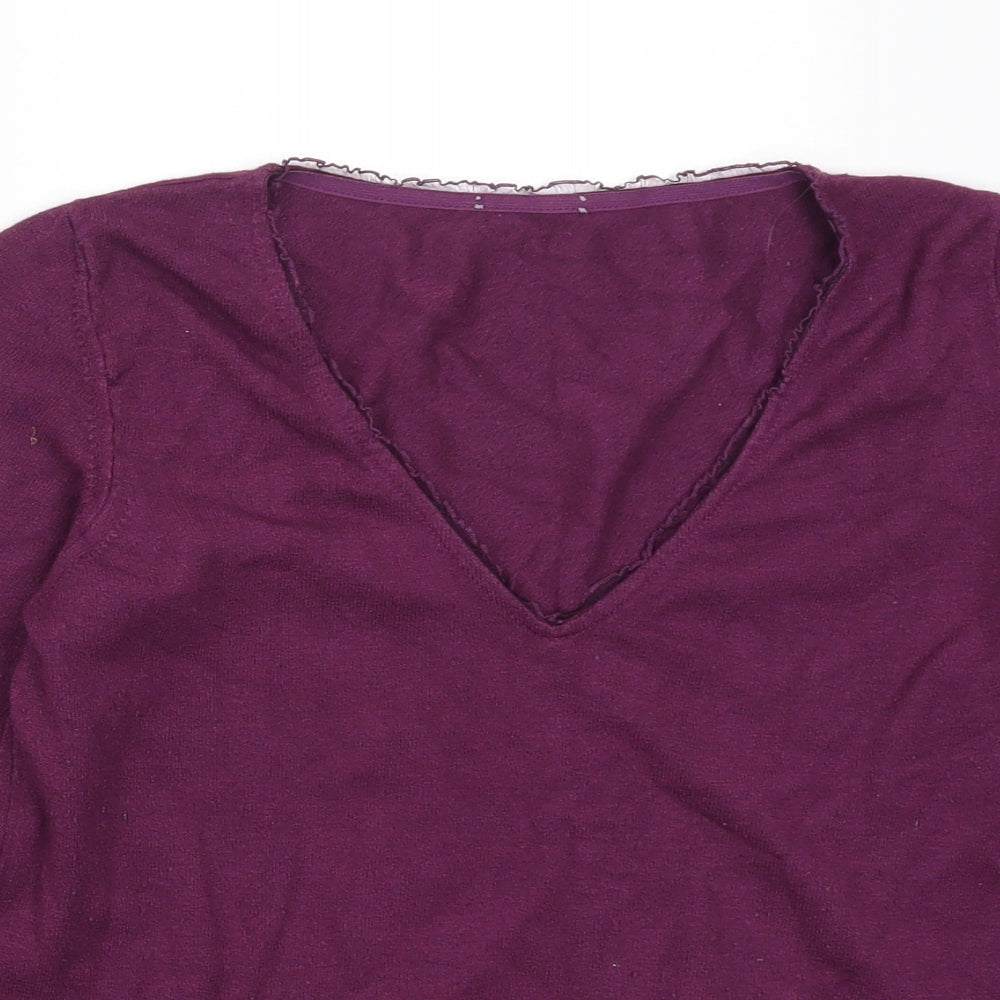 Per Una Womens Purple   Pullover Jumper Size 12