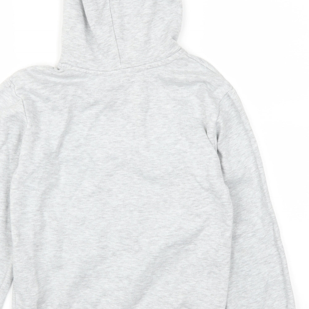 H&M Boys Grey   Pullover Hoodie Size 9-10 Years  - Chill Vibes Only