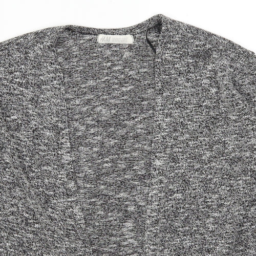 H&M Girls Grey   Cardigan Jumper Size 11-12 Years