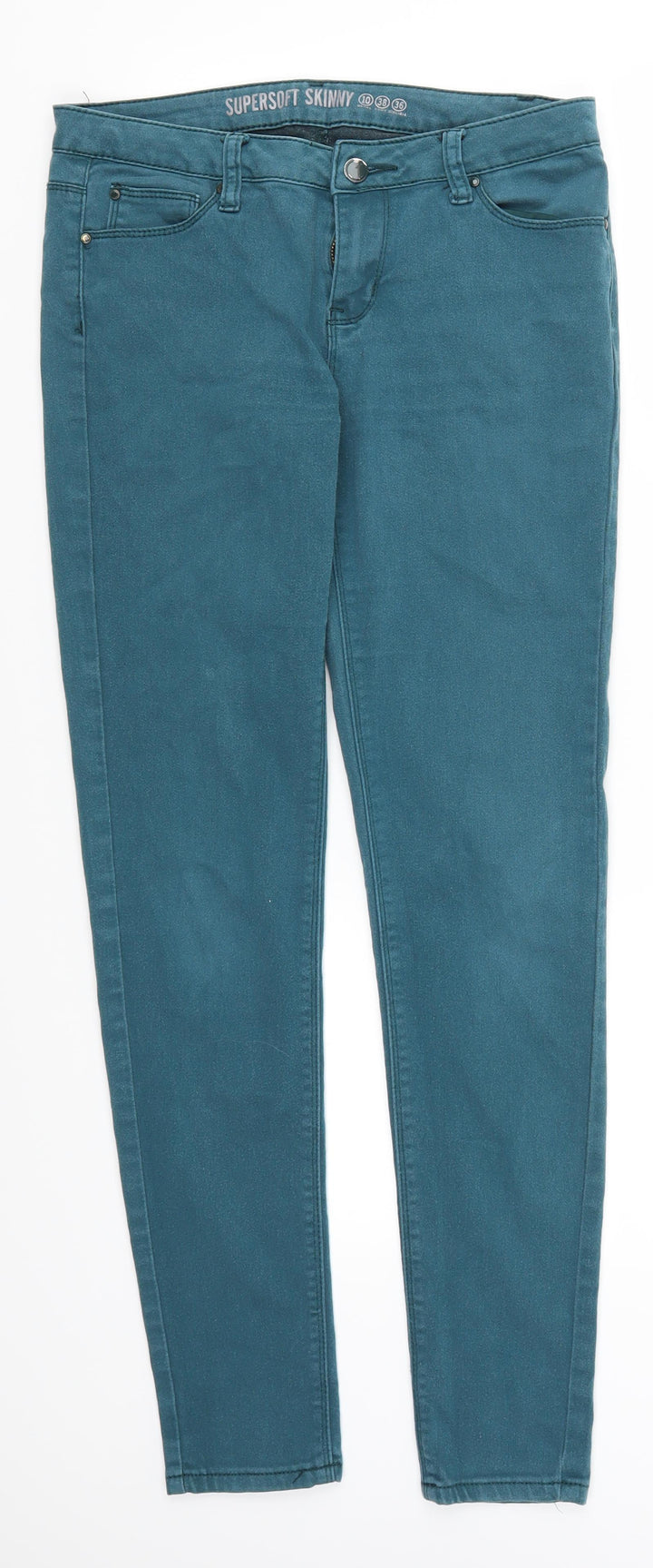Denim Co Womens Blue Denim Skinny Jeans Size 10 L28.5 in