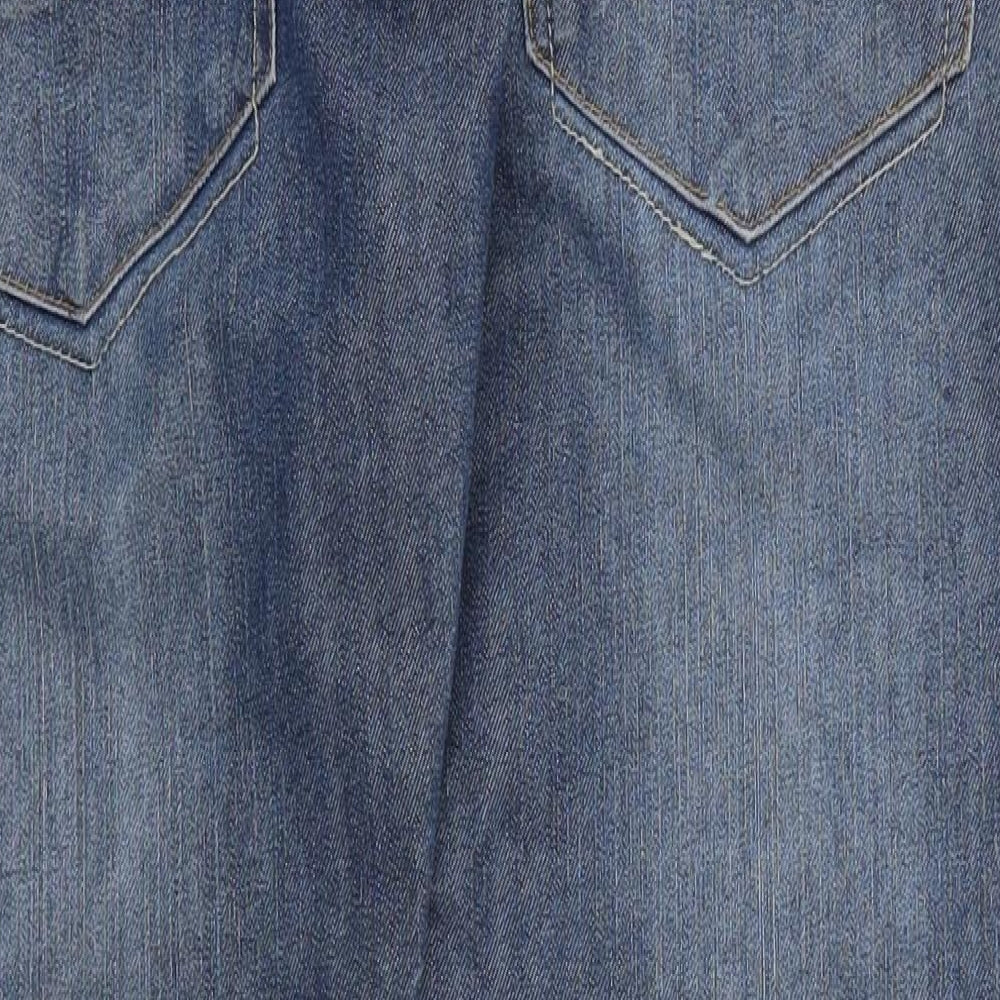 Preworn Mens Blue  Denim Straight Jeans Size 32 L29 in