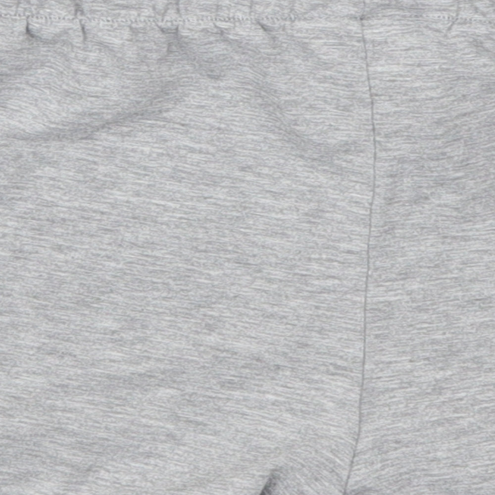 Hype Womens Grey   Sweat Shorts Size 4