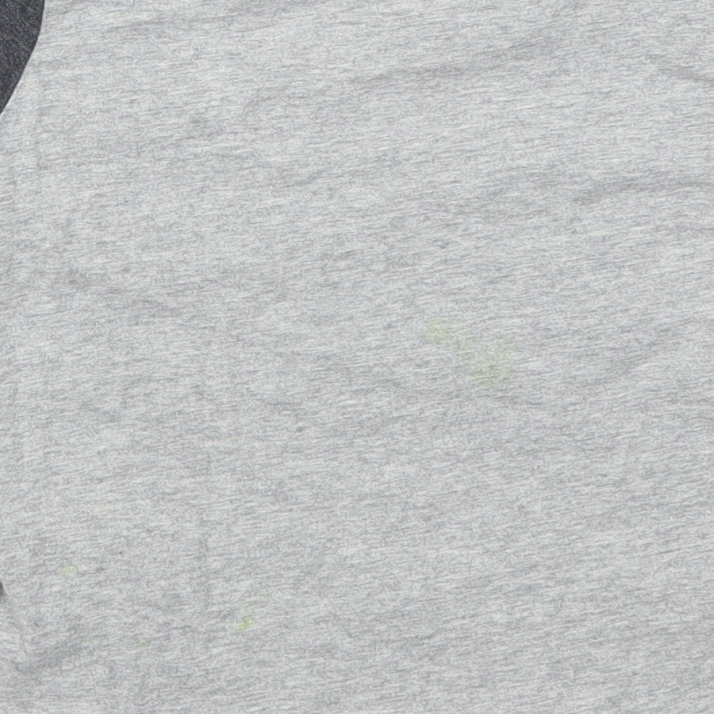 George Boys Grey Colourblock  Basic T-Shirt Size 3-4 Years  - Cool Bro