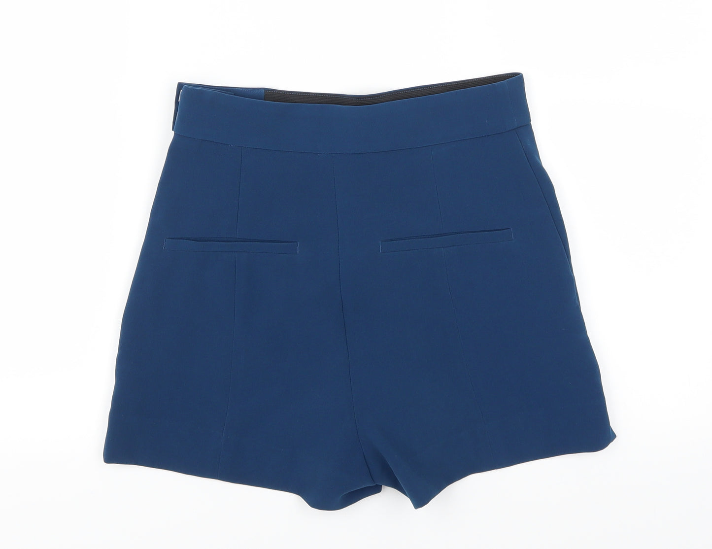 H&M Womens Blue   Mom Shorts Size 6