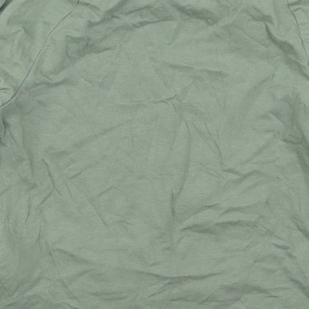Nutmeg Girls Green   Basic T-Shirt Size 3-4 Years  - In Search Of Advenure Peppa Pig
