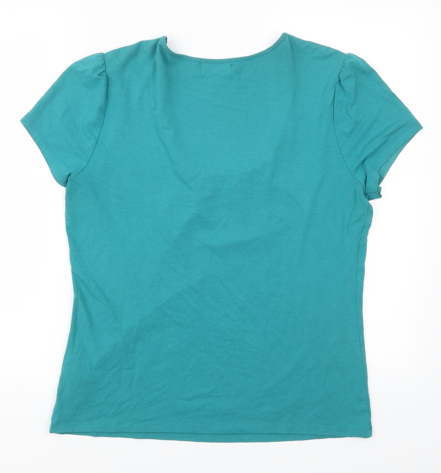 Principles Womens Blue   Basic T-Shirt Size 14