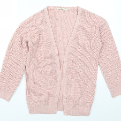 George Girls Pink   Cardigan Jumper Size 9-10 Years