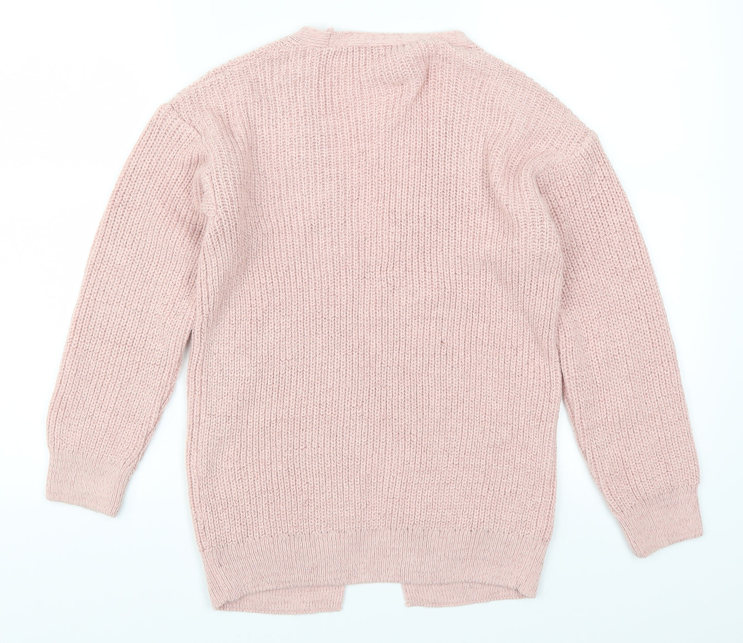 George Girls Pink   Cardigan Jumper Size 9-10 Years