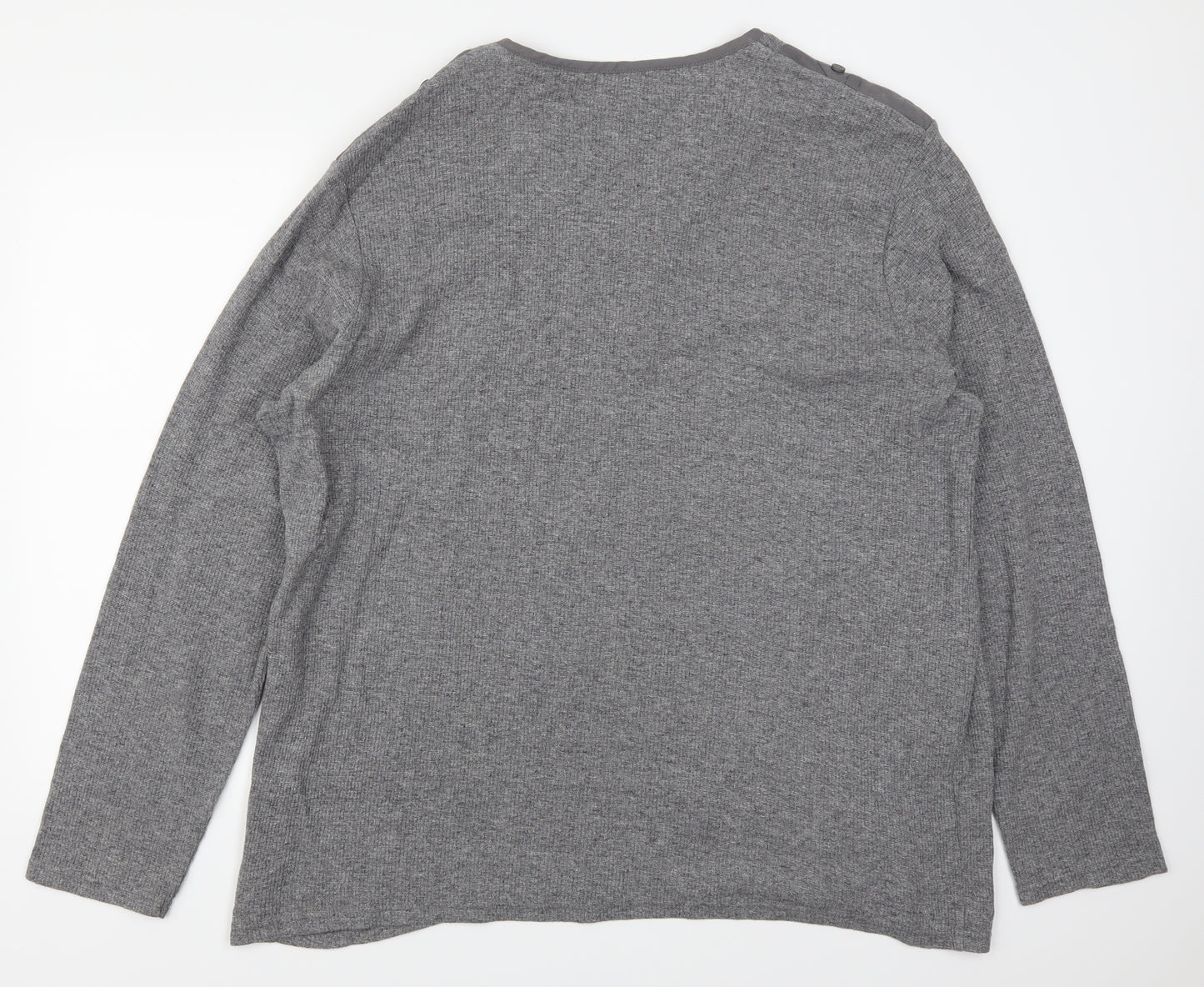 F&F Mens Grey   Pullover Jumper Size 3XL