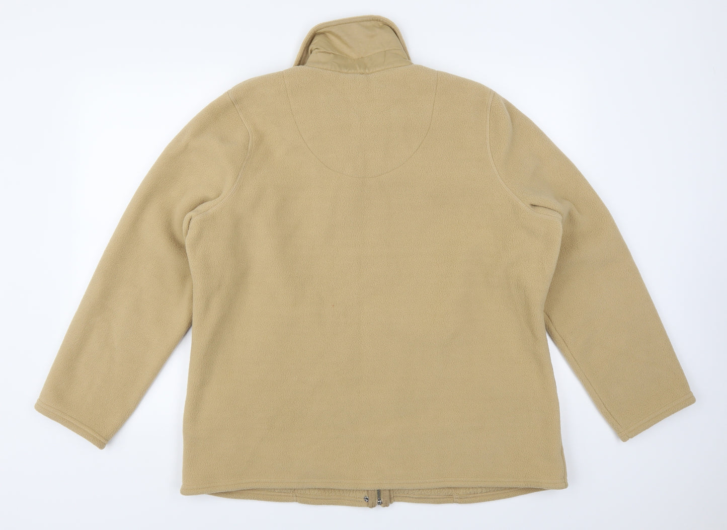 Marks and Spencer Womens Beige  Fleece Jacket  Size 18