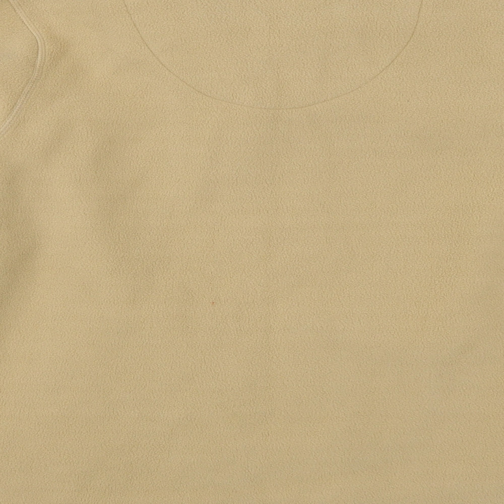 Marks and Spencer Womens Beige  Fleece Jacket  Size 18