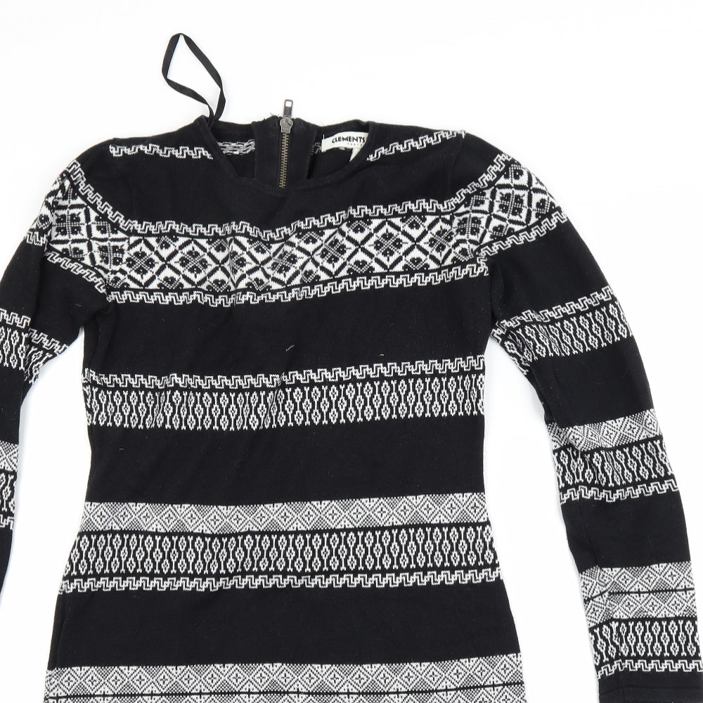 Clements Ribeiro Womens Black   Jumper Dress  Size XS