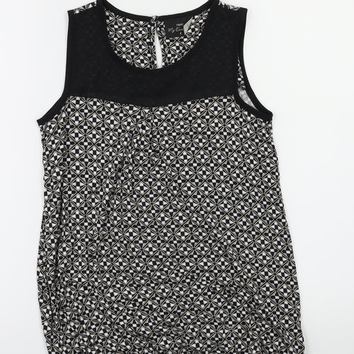 NEXT Womens Black   Basic T-Shirt Size 8