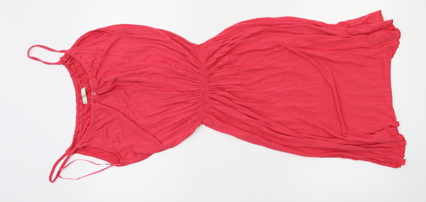 marks&spencer Womens Red   Fit & Flare  Size 8