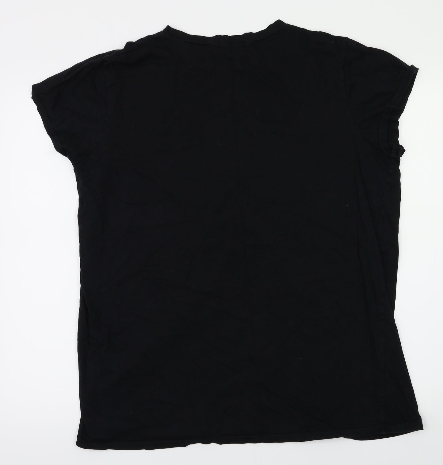pretty little thing  Womens Black   Basic T-Shirt Size 12