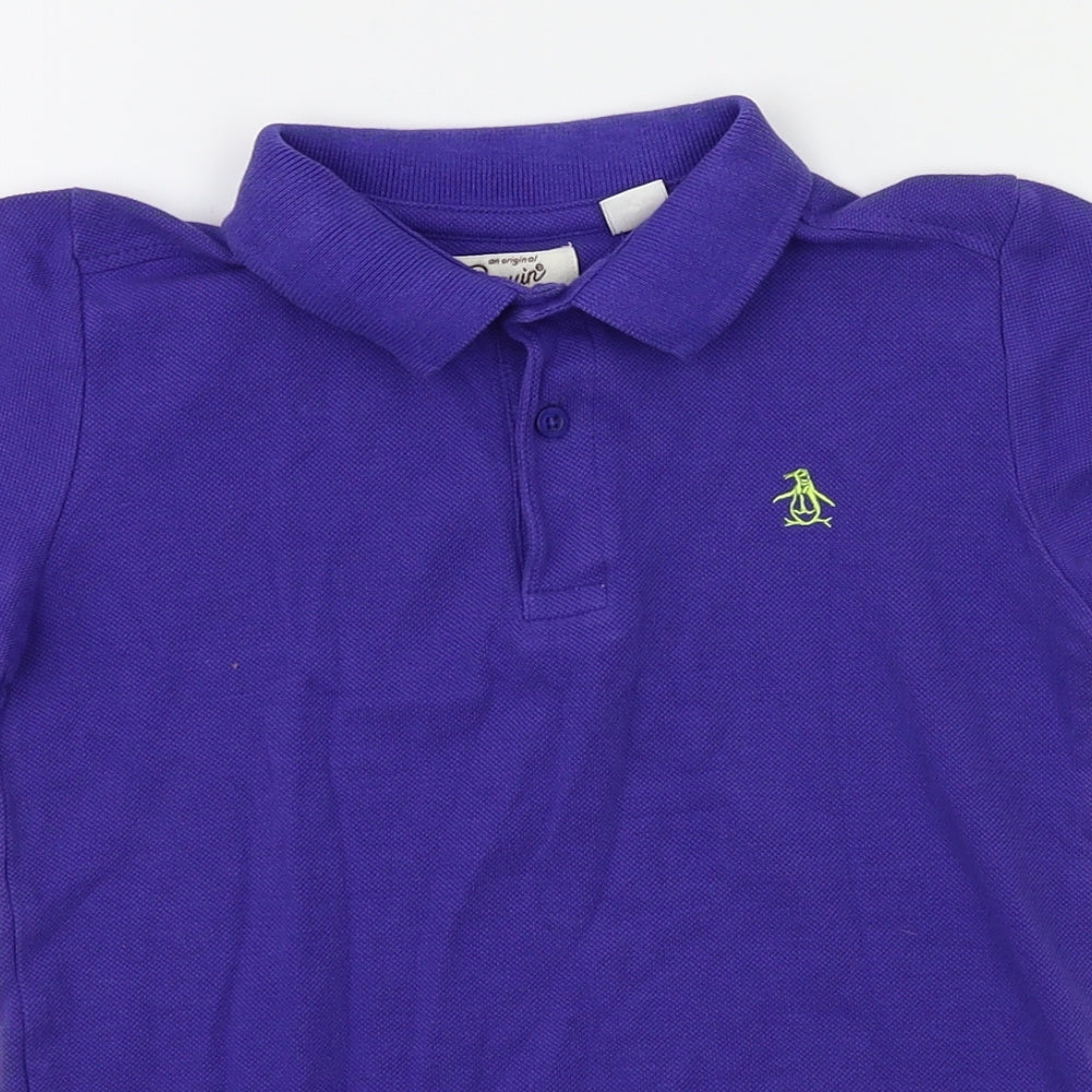Penguin Boys Purple   Basic Casual Size 6-7 Years