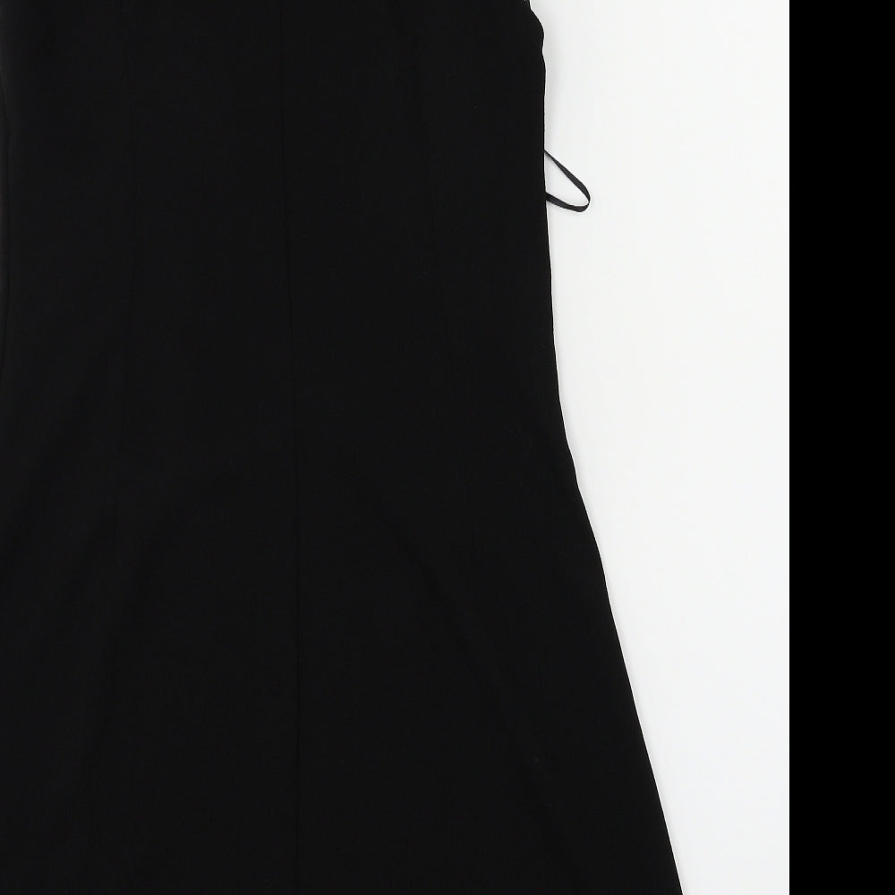 George Womens Black   A-Line  Size 8