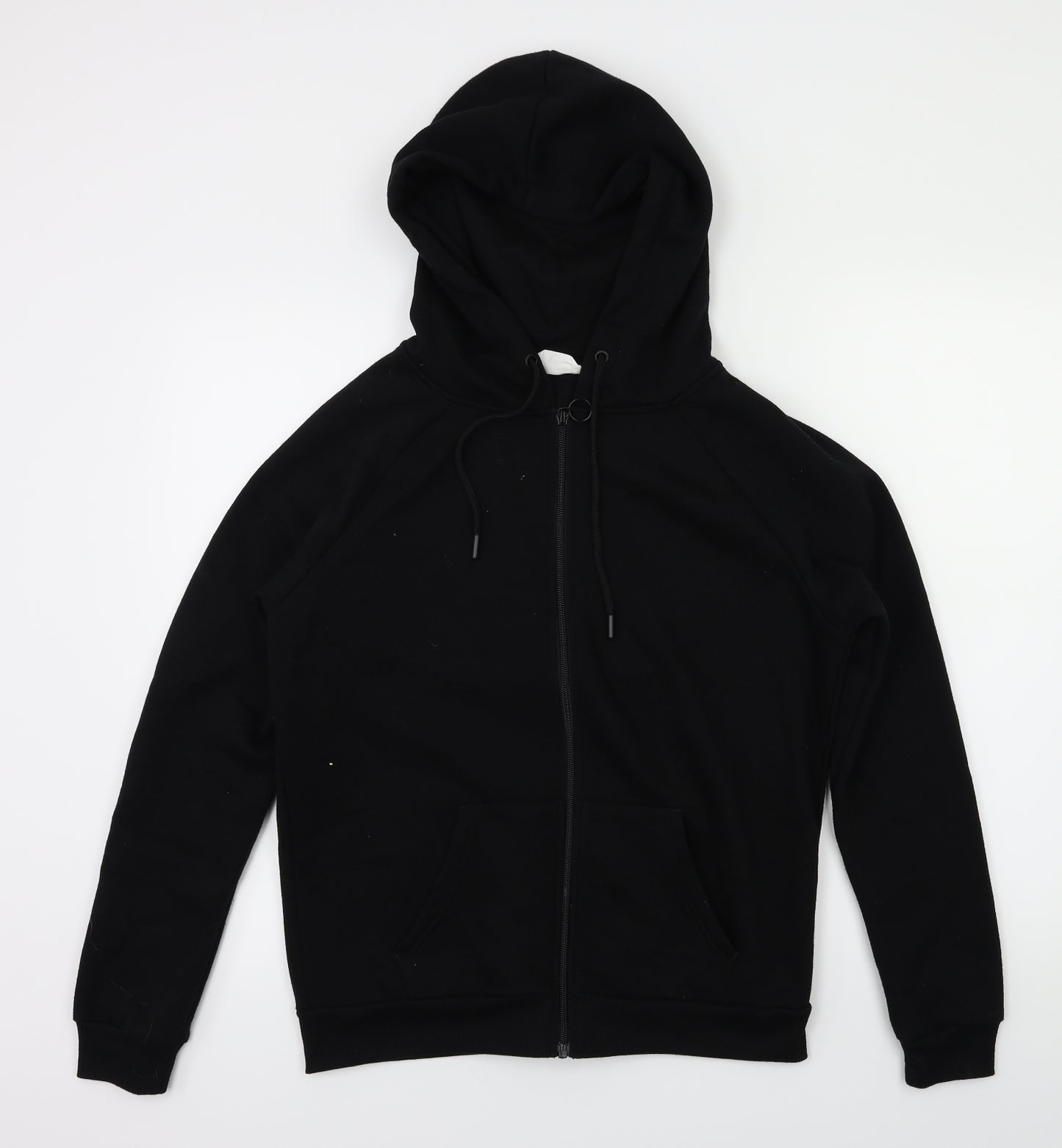 Primark Womens Black   Full Zip Hoodie Size S