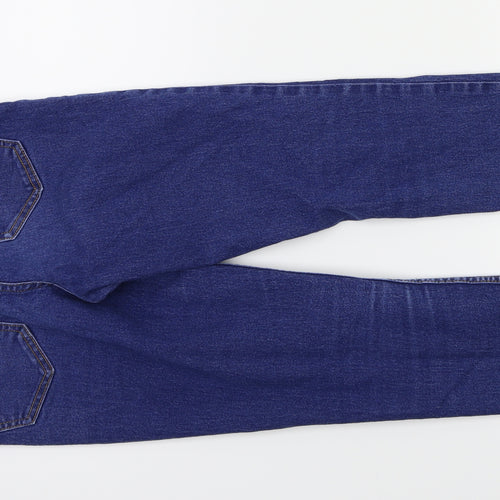 New Look Womens Blue   Skinny Jeans Size 8 L26 in