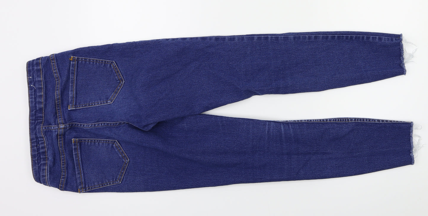 New Look Womens Blue   Skinny Jeans Size 8 L26 in