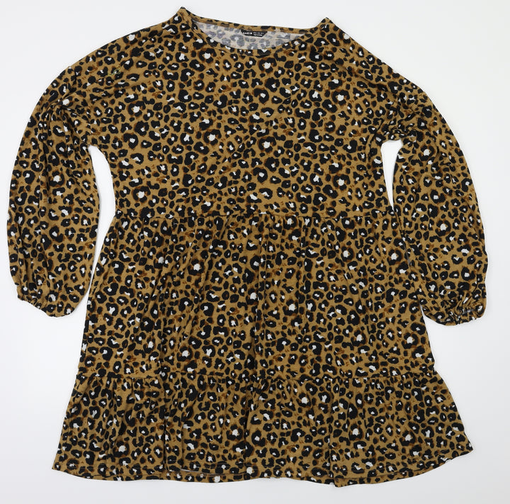 SheIn Womens Yellow Fit & Flare