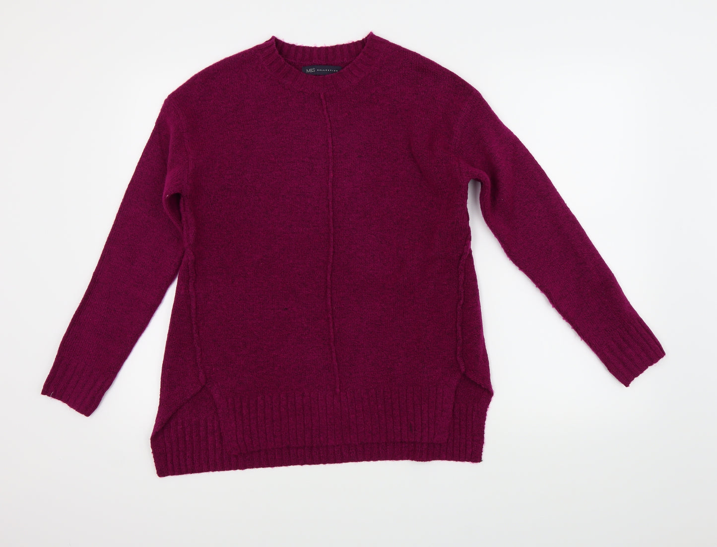M&S  Womens Purple   Pullover Jumper Size S