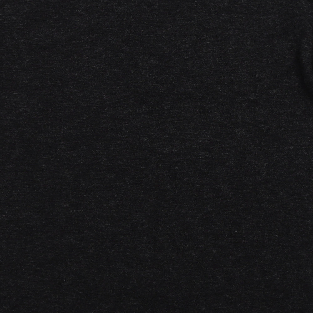 F&F Womens Black   Basic T-Shirt Size 14