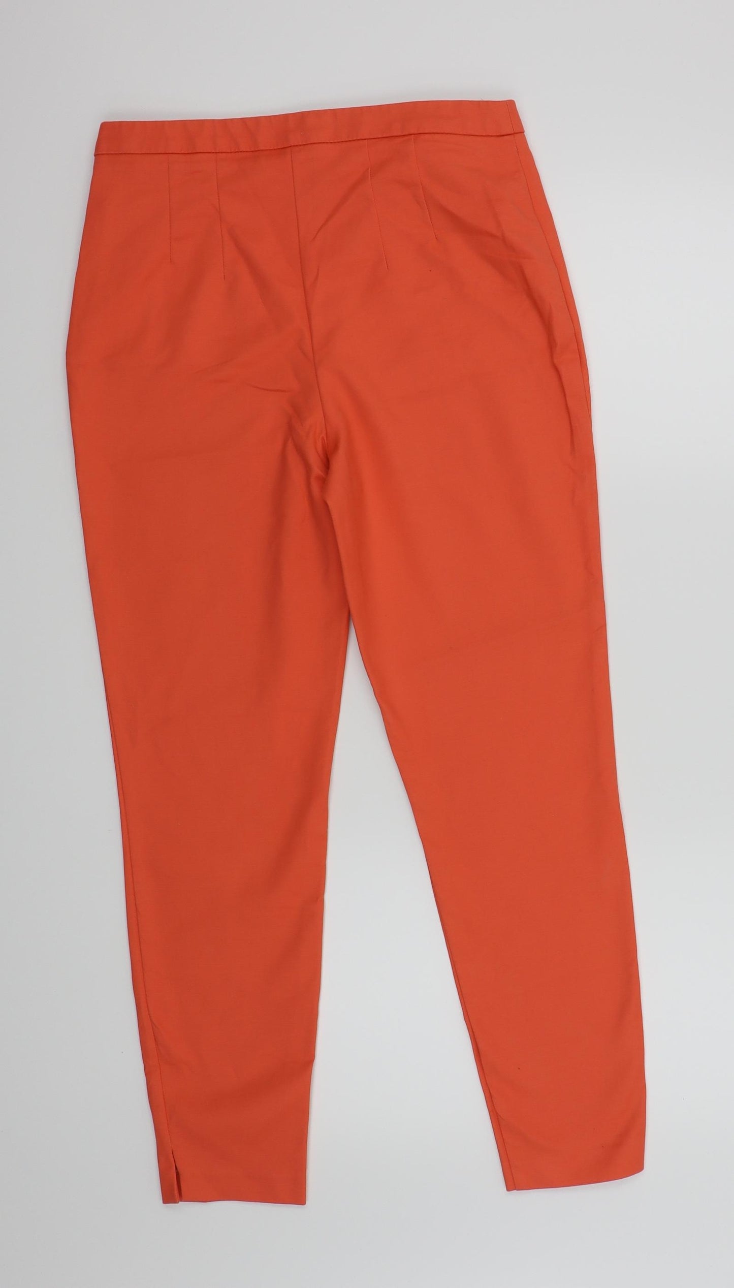 NEXT Womens Orange   Trousers  Size 10 L26 in