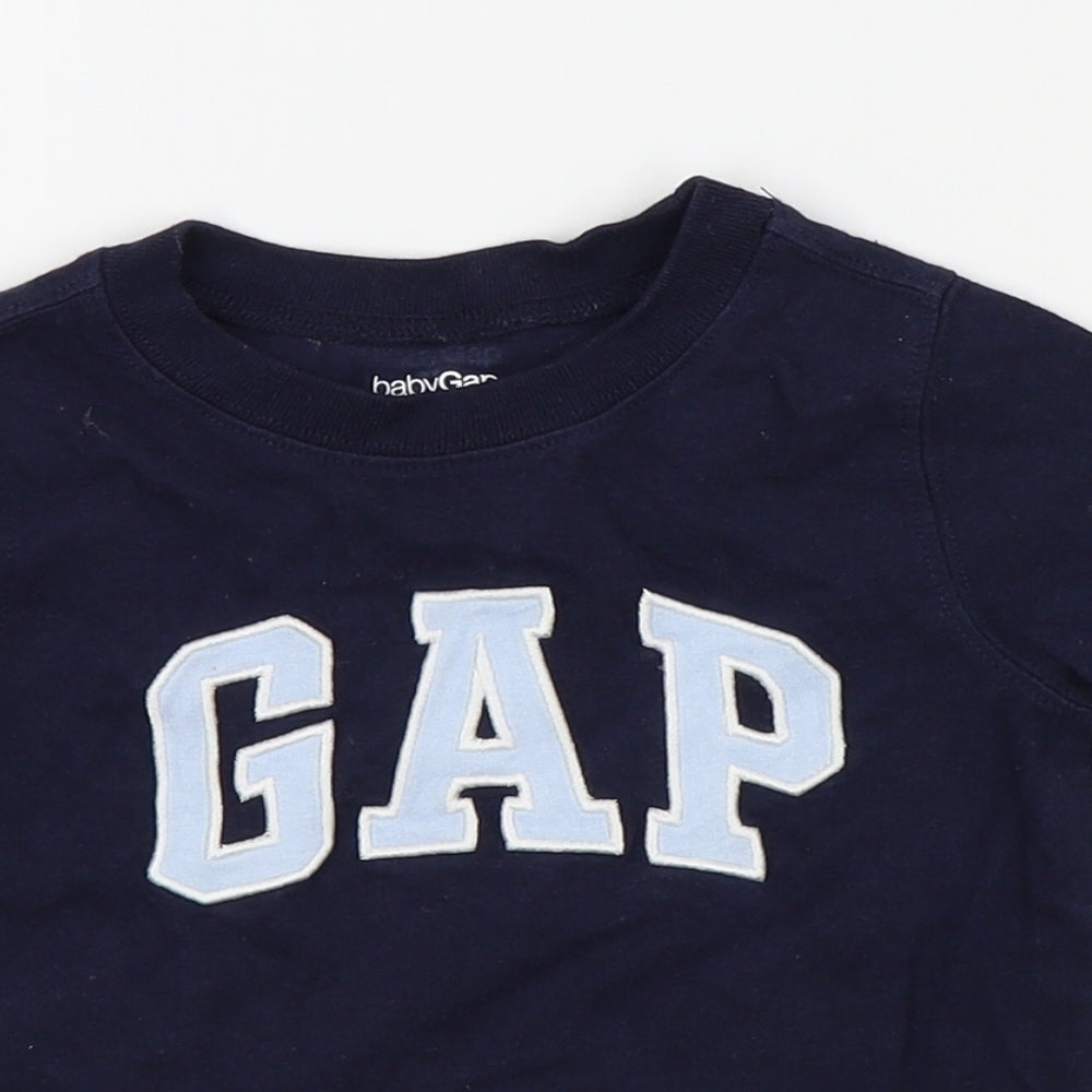 Gap Boys Blue   Basic T-Shirt Size 18-24 Months