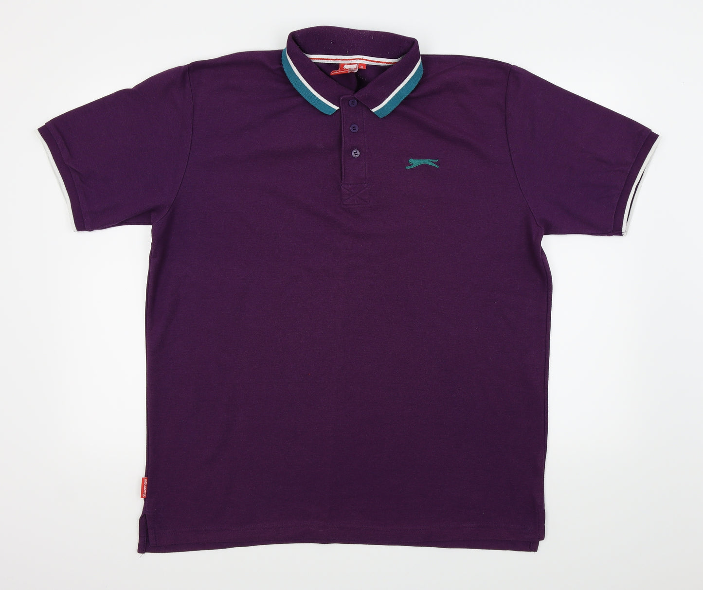 Slazenger Mens Purple    Polo Size XL