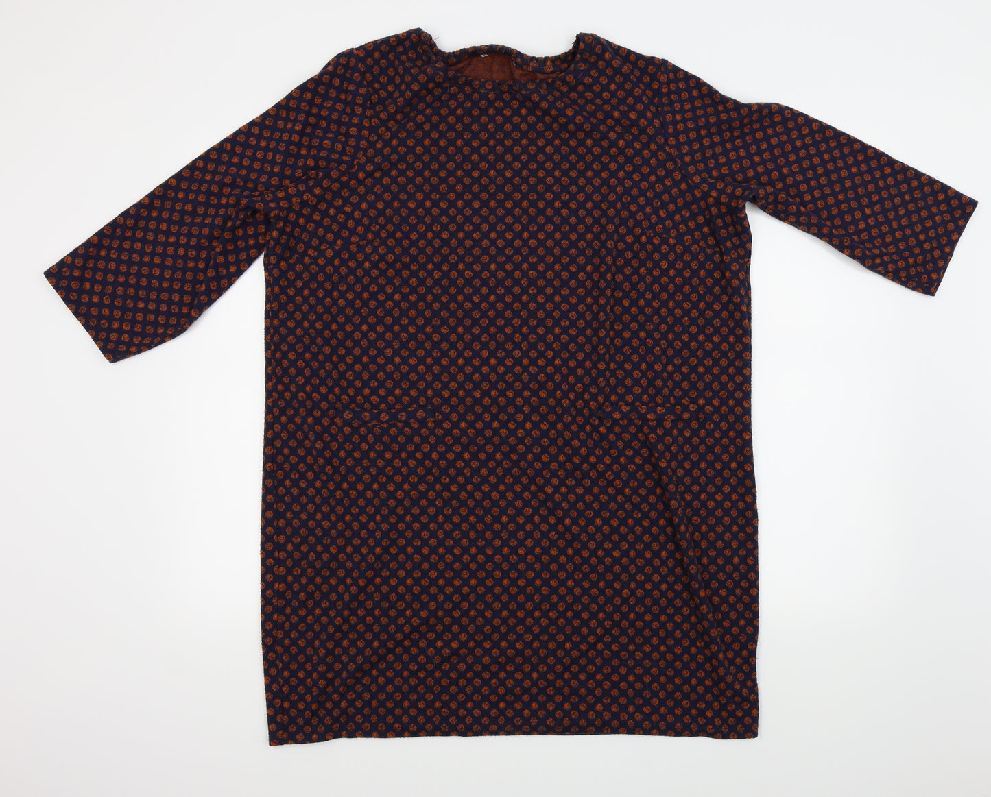 TU Womens Blue Polka Dot  Basic T-Shirt Size 20