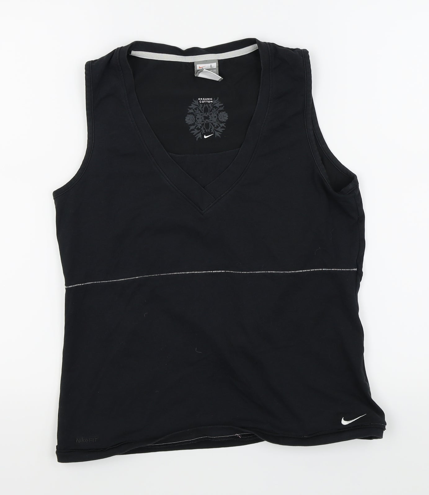 Nike Womens Black   Basic Tank Size S