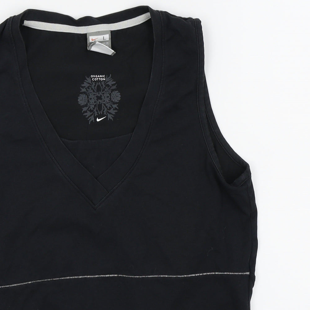 Nike Womens Black   Basic Tank Size S