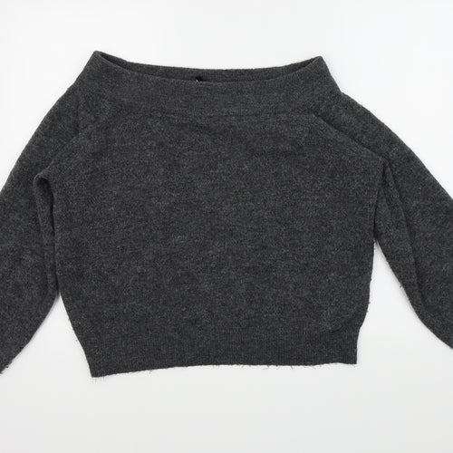 Divided by H&M Womens Grey   Pullover Jumper Size L