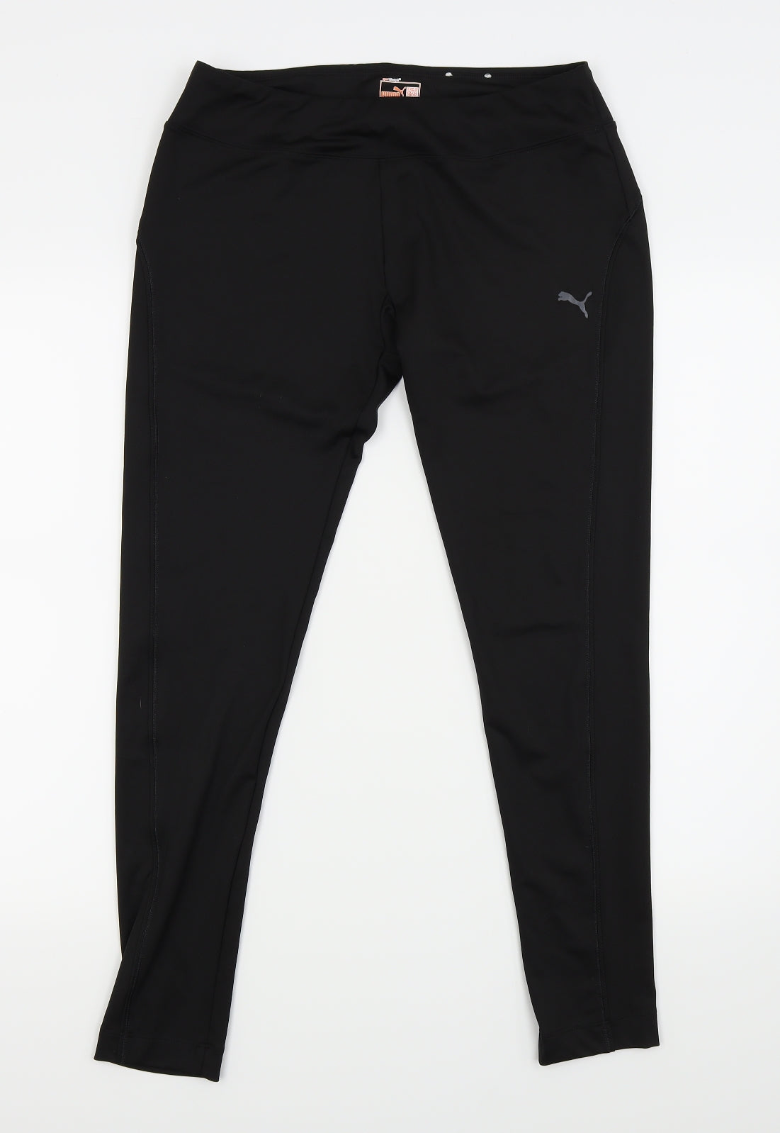PUMA Womens Blue   Compression Leggings Size 14 L27.5 in