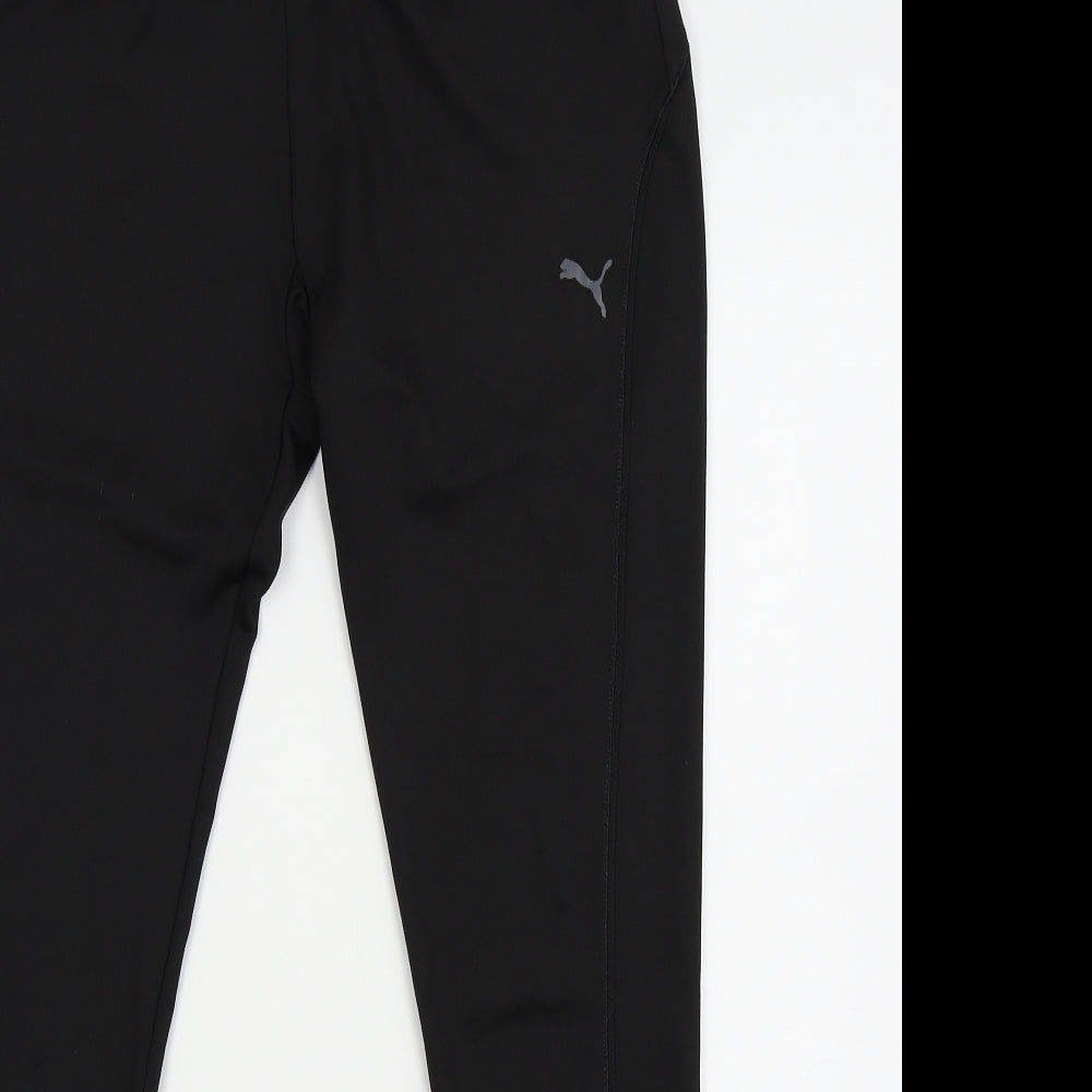 PUMA Womens Blue   Compression Leggings Size 14 L27.5 in
