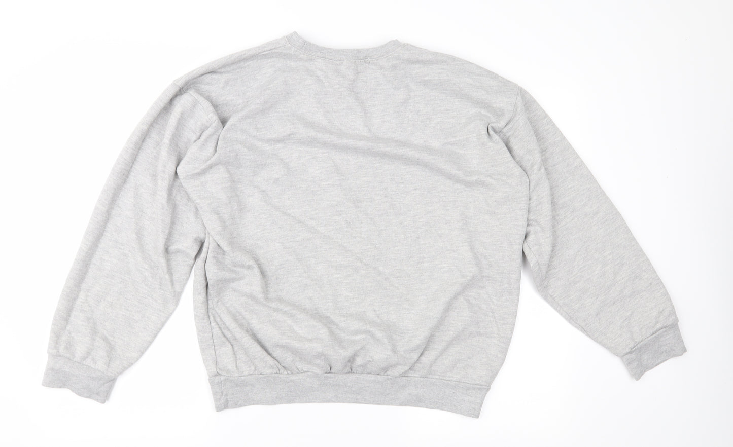 PRETTYLITTLETHING Womens Grey   Pullover Sweatshirt Size M
