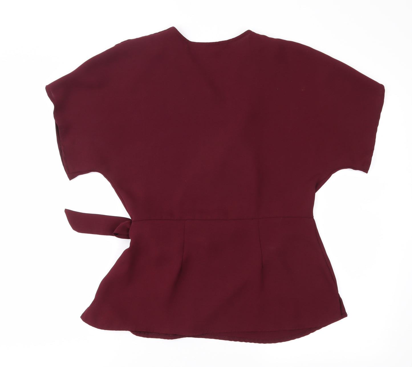 New Look Womens Purple   Wrap Blouse Size 12