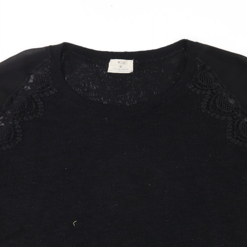 Pins & Needles Womens Black  Knit Pullover Jumper Size M